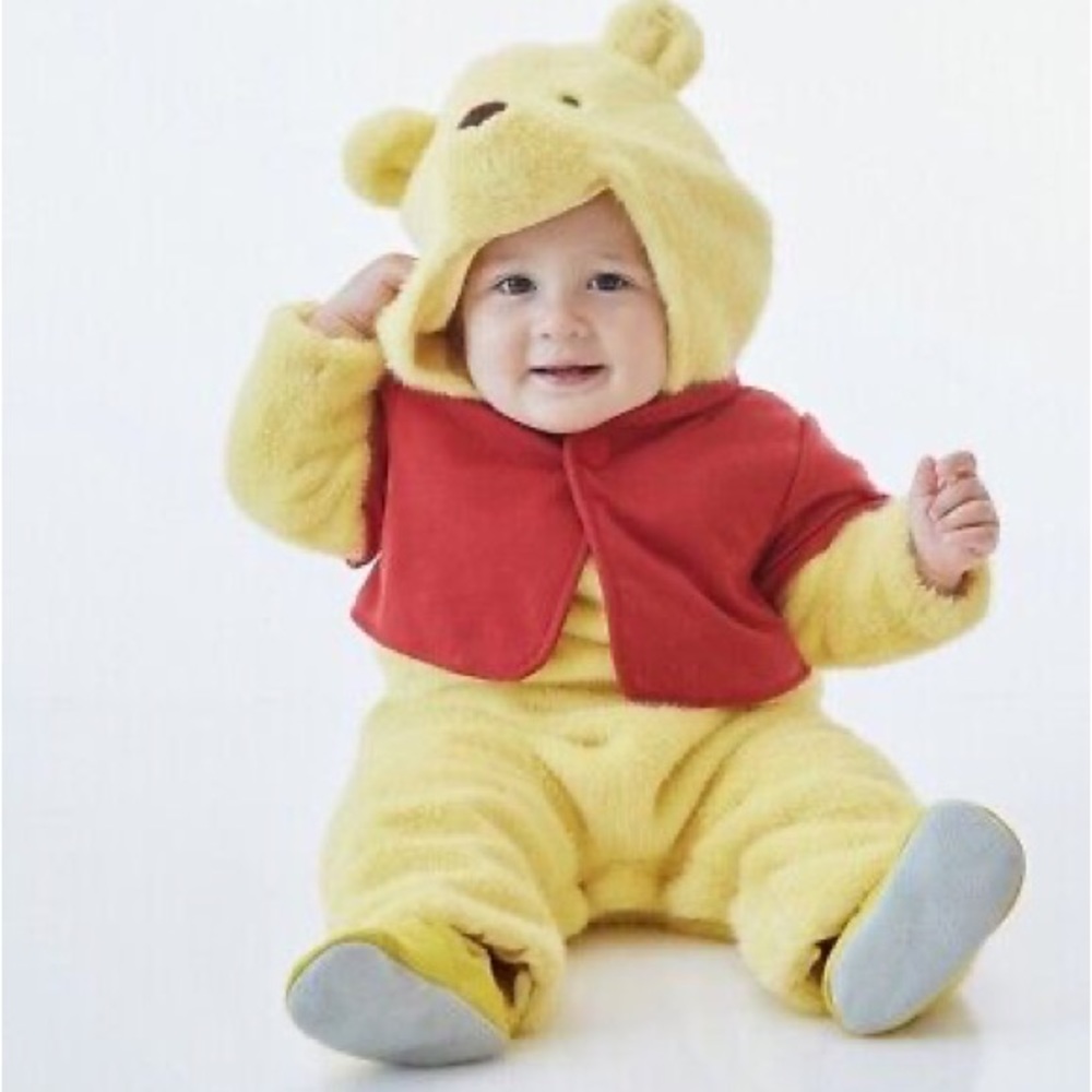 Pottery Barn Kids Disney Winnie Pooh Costume Halloween 12-24 Mos Toddler Unisex